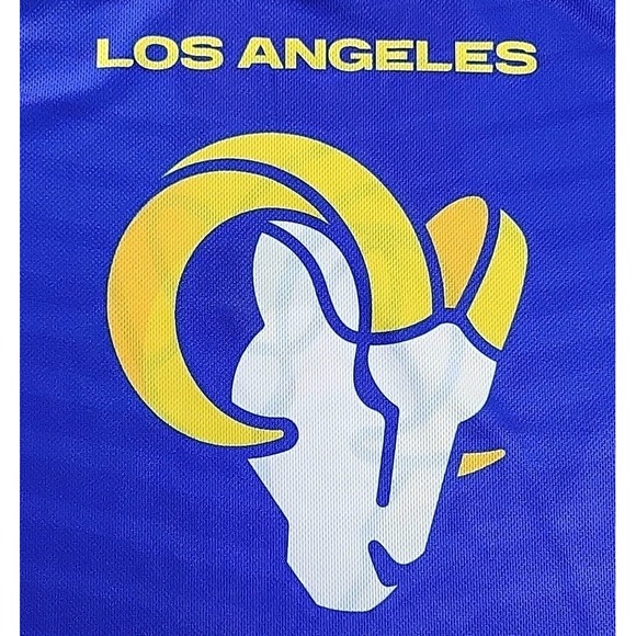 NFL FLAG FOOTBALL Authentic LOS ANGELES CHARGERS Reversible YOUTH/Boys JERSEY M - Picture 2 of 5